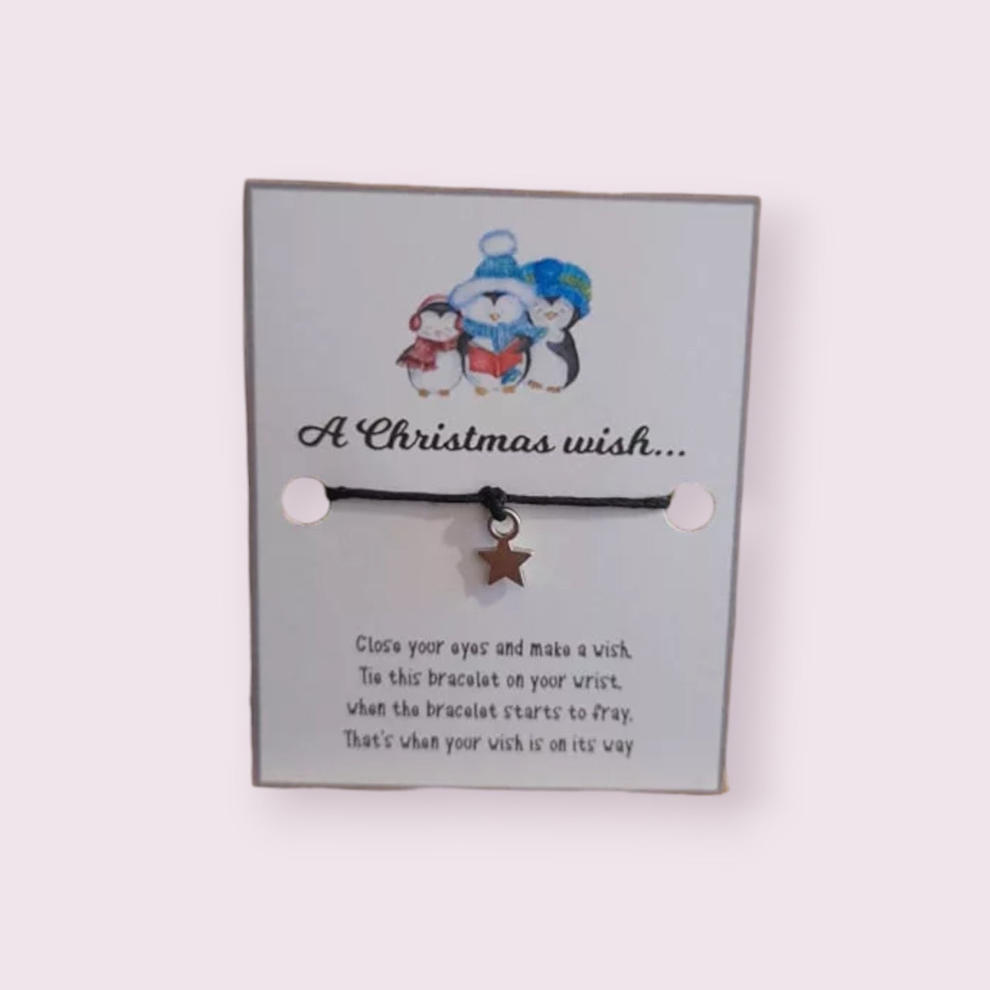 20 x Penguins Mini Wish Bracelets (WB450) 510ewr-rf.myshopify.com