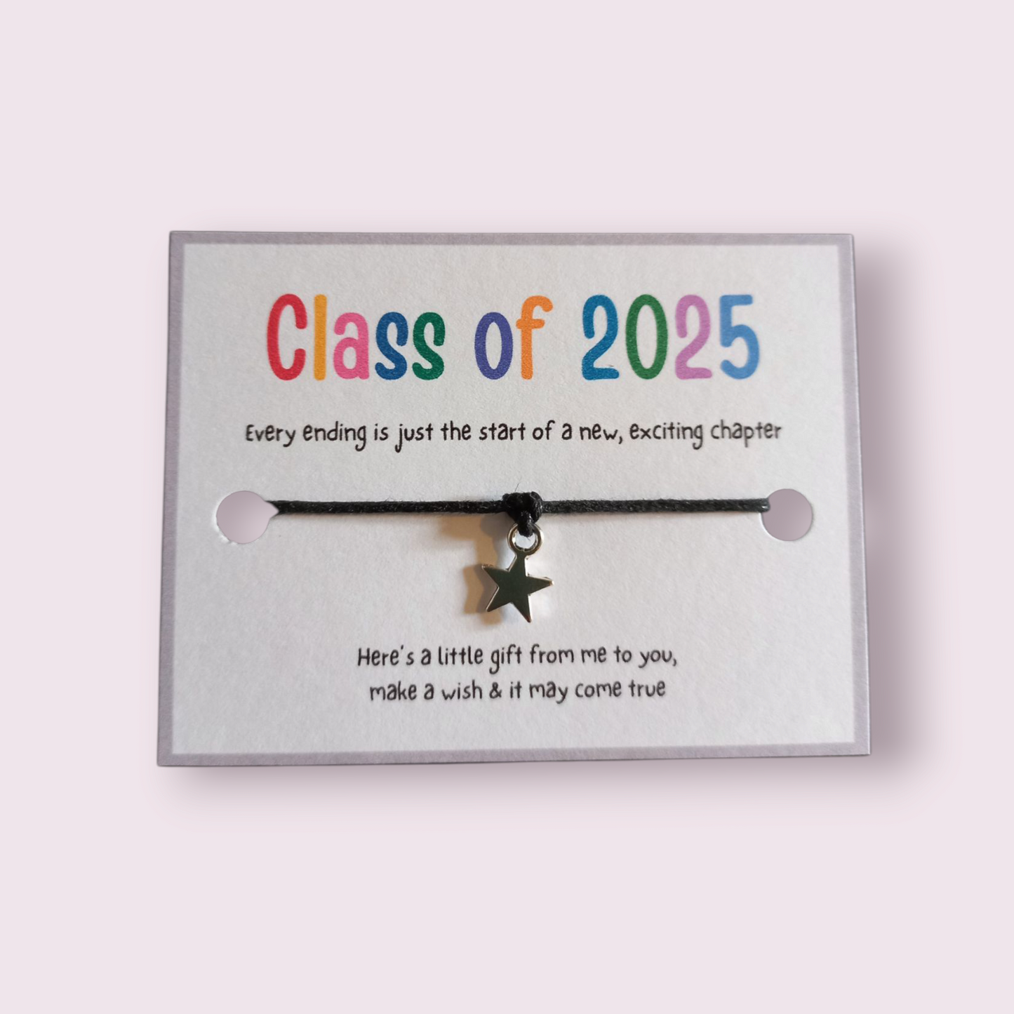 Class of 2025 wish bracelet (Exciting chapter)