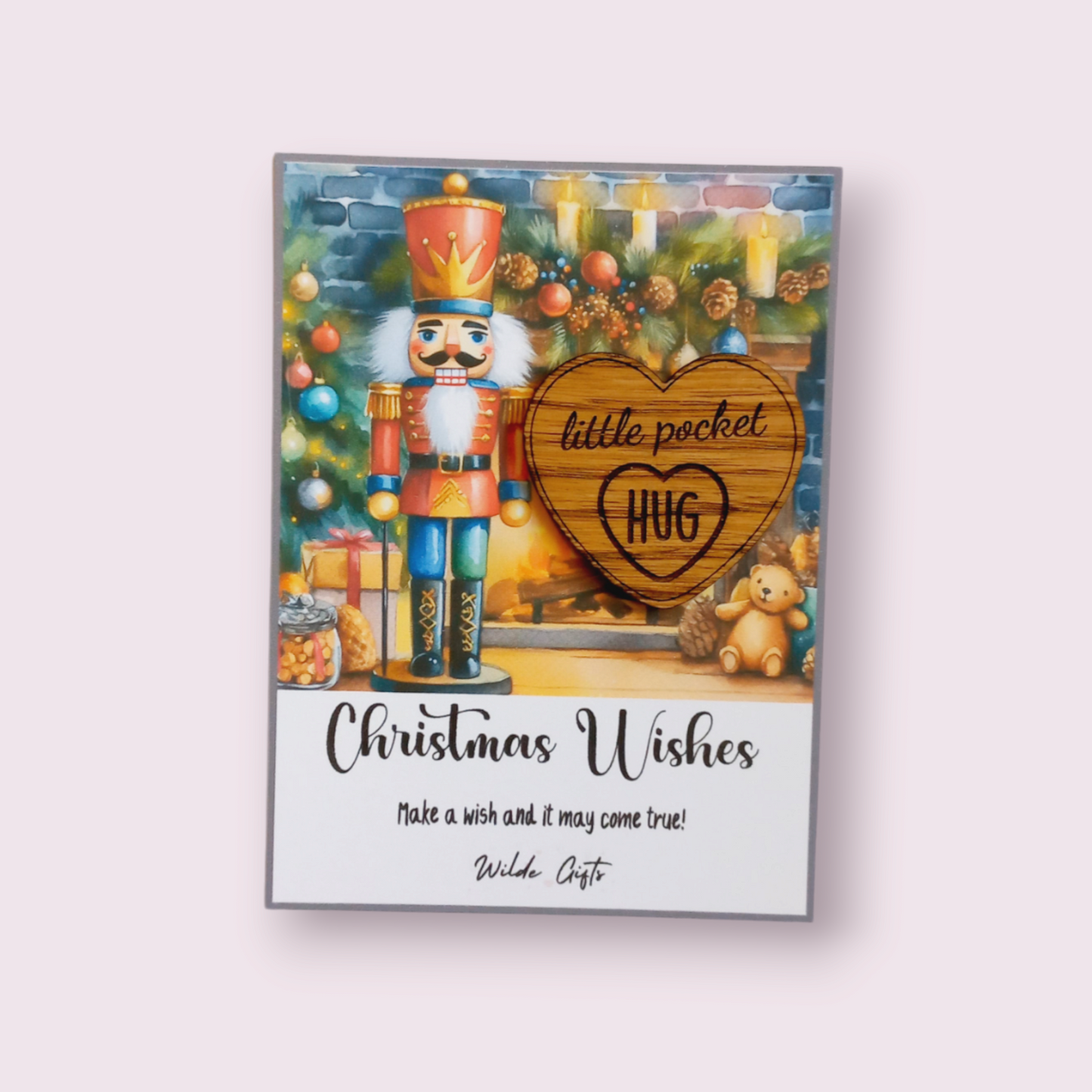 Nut cracker festive Christmas Pocket Hug 510ewr-rf.myshopify.com