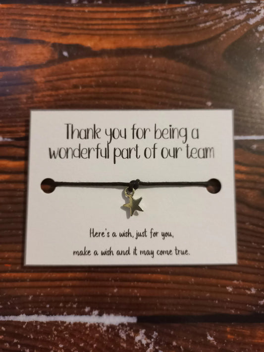 5, 10, 20, Team mini wish bracelets (WB1096) 510ewr-rf.myshopify.com