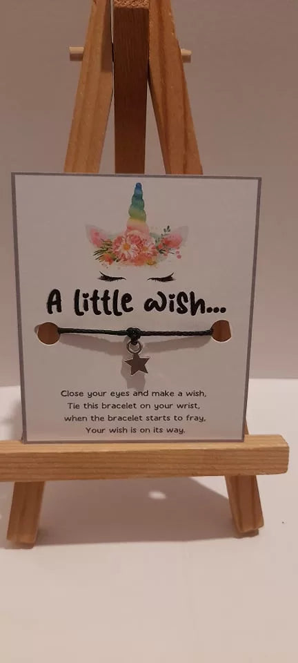 20 x Unicorn mini wish bracelets (WB396) 510ewr-rf.myshopify.com