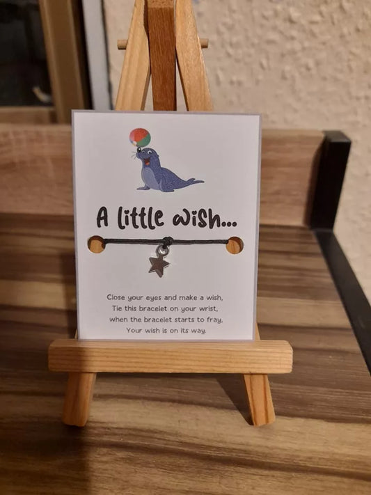 20 x Seal Mini Wish Bracelets (WB469) 510ewr-rf.myshopify.com