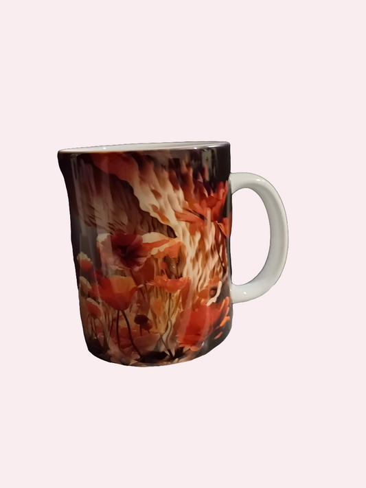 Underwater coral design 11oz mug - Wilde Gifts 