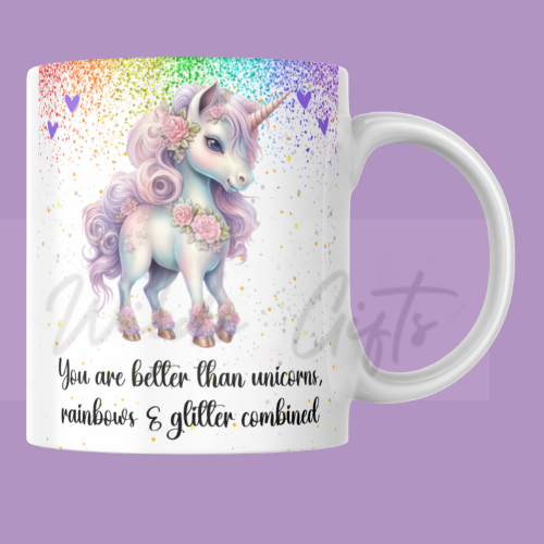 Unicorn sparkles 11oz Mug - Wilde Gifts 