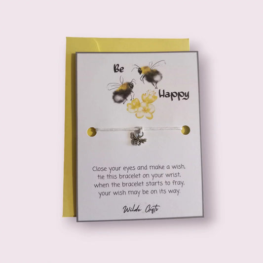 Be happy wish bracelet (WB902) 510ewr-rf.myshopify.com