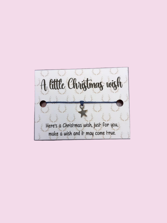 antler xmas Mini wish bracelet (WB1061) 510ewr-rf.myshopify.com