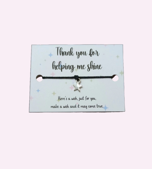 Helping me shine wish bracelet (wb1152) 510ewr-rf.myshopify.com
