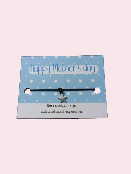 Happy Mother's day mini wish bracelet(WB1127) 510ewr-rf.myshopify.com