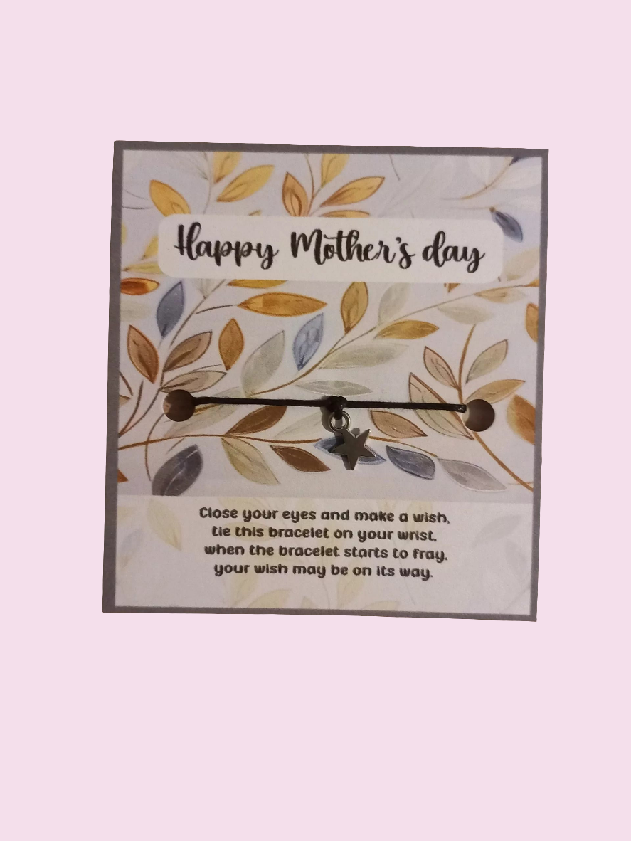 Mother's day wish bracelet (wb1240) 510ewr-rf.myshopify.com
