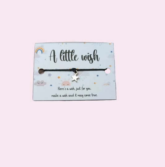 A little wish rainbows  Mini wish bracelet (wb1154) 510ewr-rf.myshopify.com