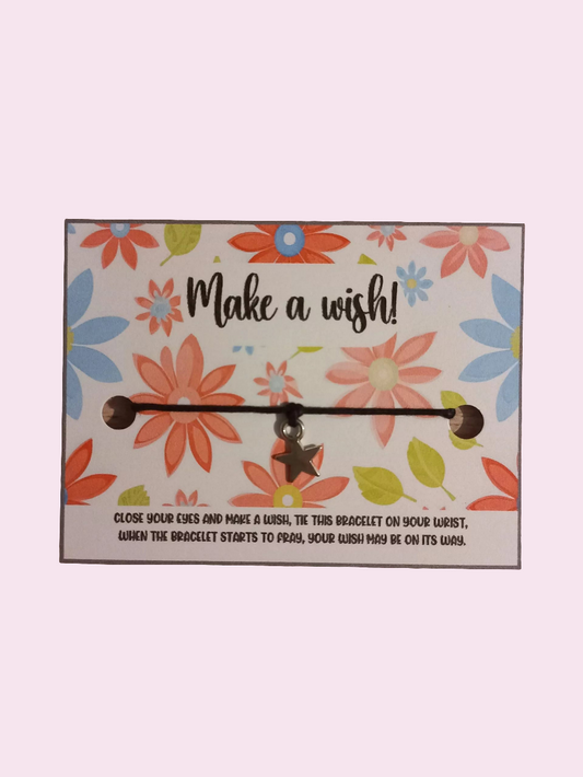 Make a wish wish bracelet (wb1202) 510ewr-rf.myshopify.com