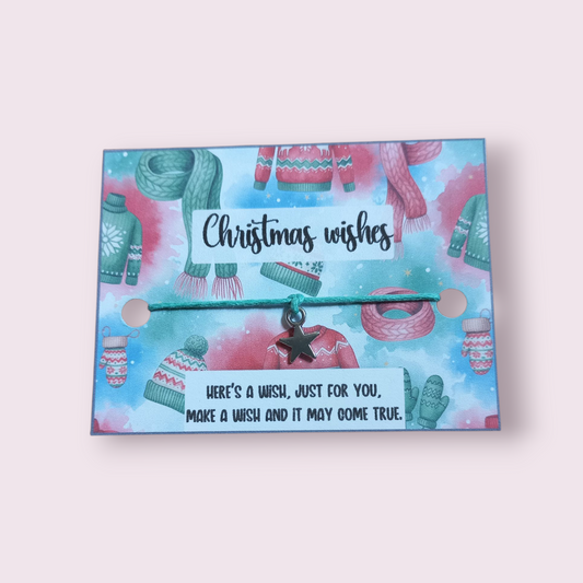Christmas wish bracelet  Christmas cosy jumper