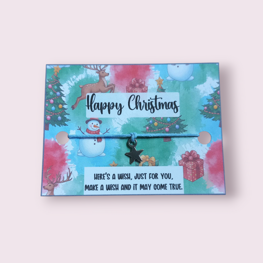 Christmas wish bracelet  Christmas Snowman