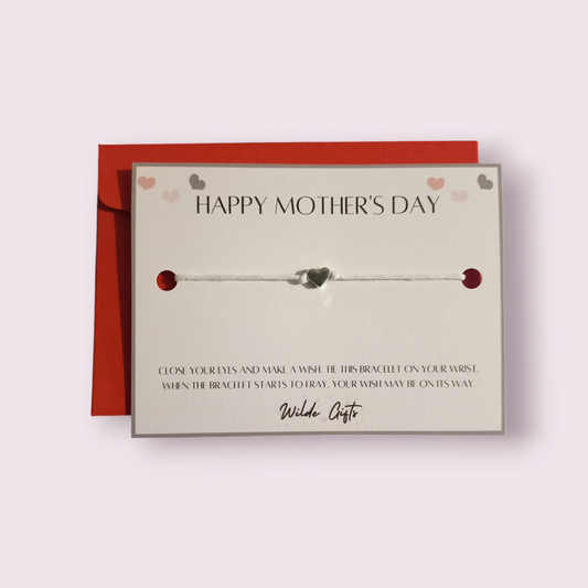 Happy Mother's day Wish bracelet (WB623) 510ewr-rf.myshopify.com