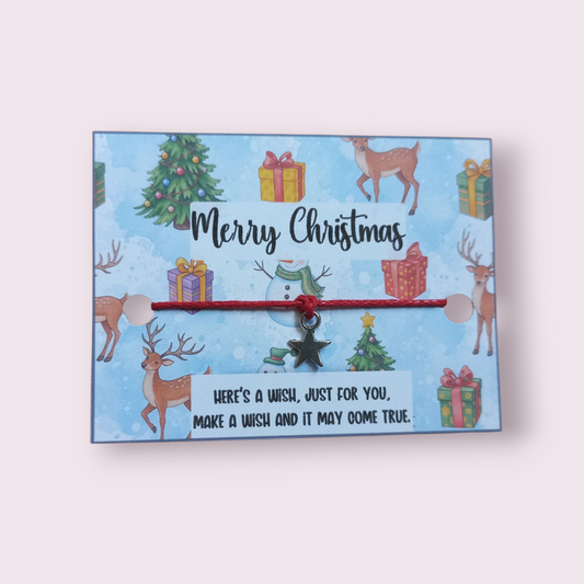 Christmas wish bracelet Colourful Christmas