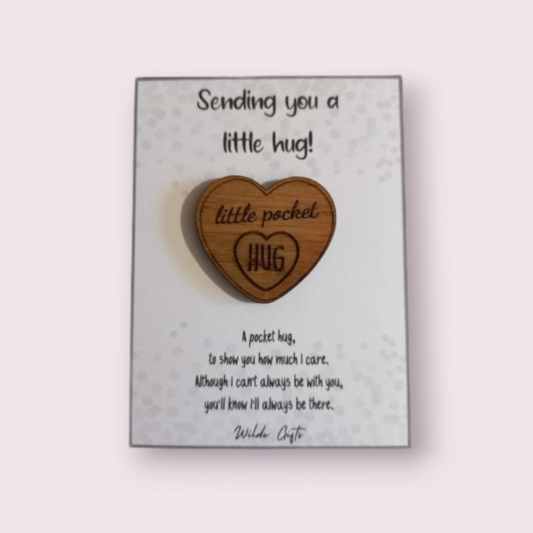 sending you a hug Oak pocket hug (OH02) 510ewr-rf.myshopify.com