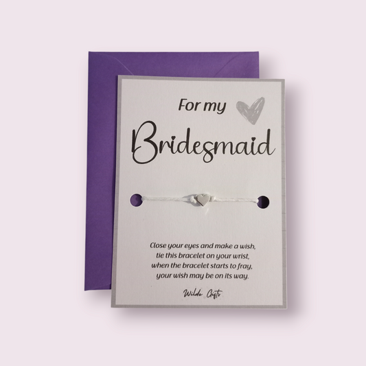 Bridesmaid wish bracelet (wb1336) 510ewr-rf.myshopify.com