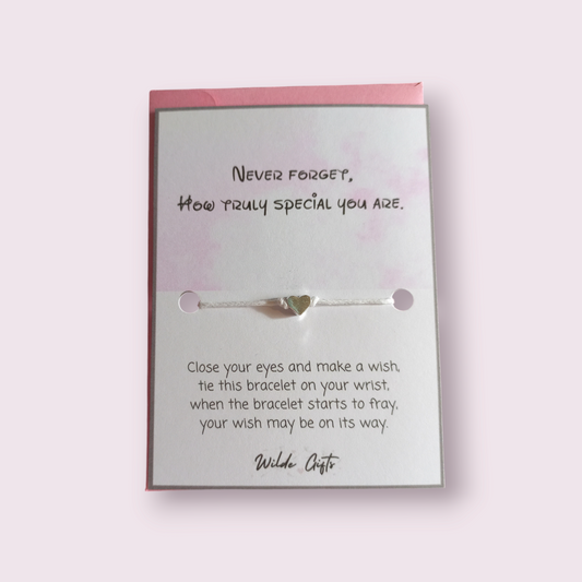 How special you are wish bracelet (WB933) 510ewr-rf.myshopify.com