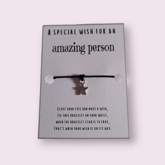 For An Amazing Person Mini Wish Bracelet (WB948) 510ewr-rf.myshopify.com