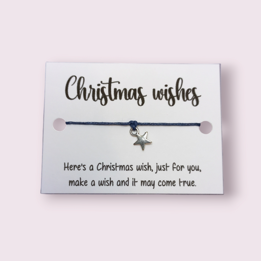 Christmas wishes Mini wish bracelet (WB1053) 510ewr-rf.myshopify.com