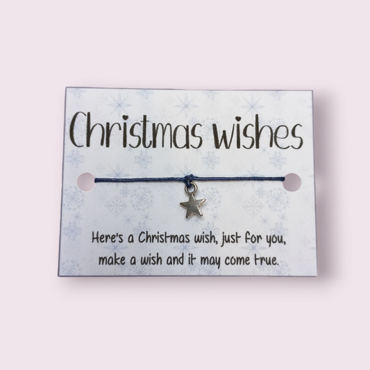 Christmas wishes Mini wish bracelet (WB1051) 510ewr-rf.myshopify.com