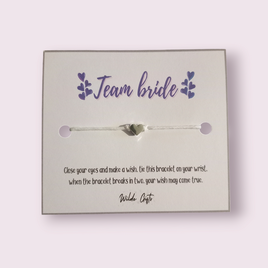 Team bride wish bracelets (WB1009) 510ewr-rf.myshopify.com