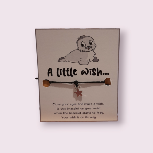 Baby Seal mini wish bracelet (WB516) 510ewr-rf.myshopify.com