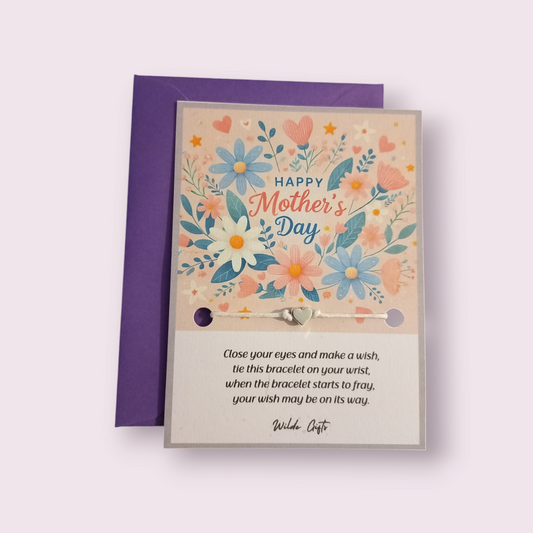 Happy Mother's day wish bracelet (wb1332) 510ewr-rf.myshopify.com